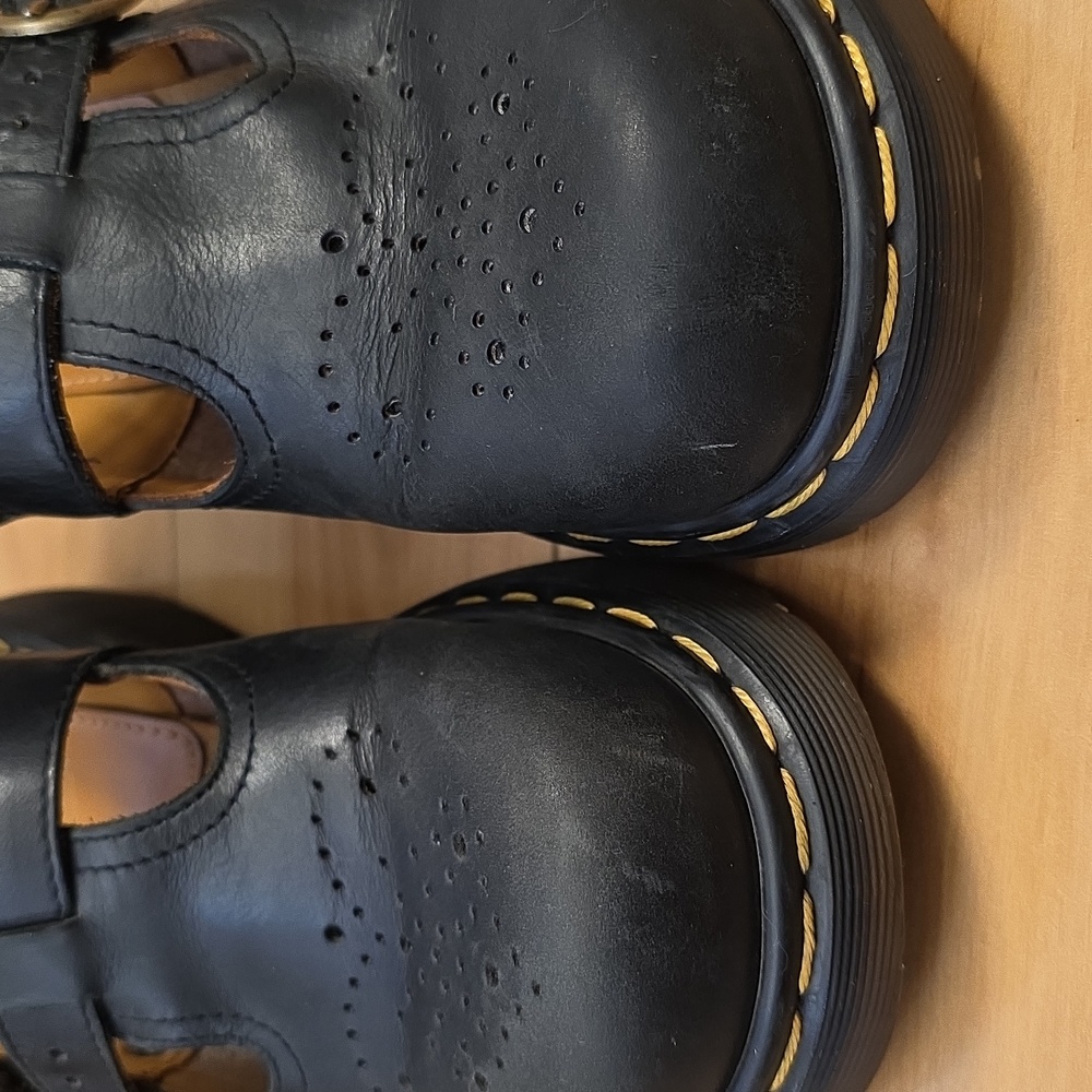 Dr. Martens VTG Dark Navy Double T Strap Mary Jane 8065 /92 UK 5 (7.5-8) MIE🦋 - Picture 16 of 16